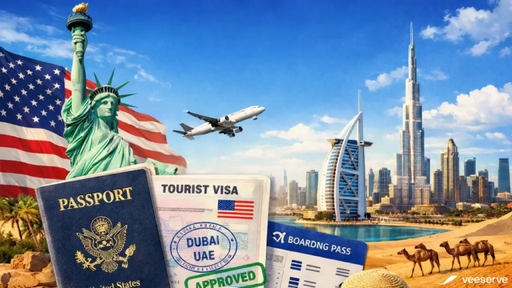 American Tourist visa Dubai